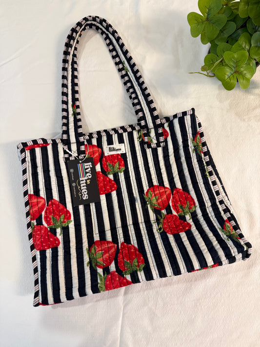 Black Berry Mini Tote