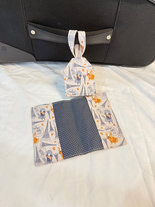 Paris Passport Sleeve