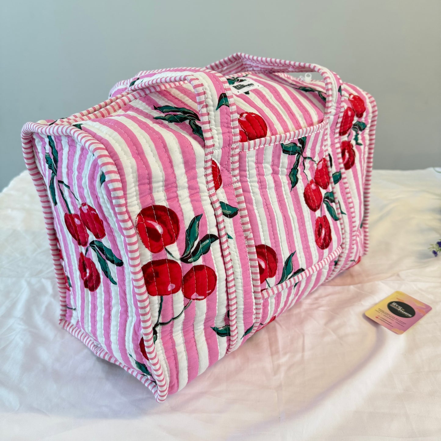 Cherry Pop Duffle Bag