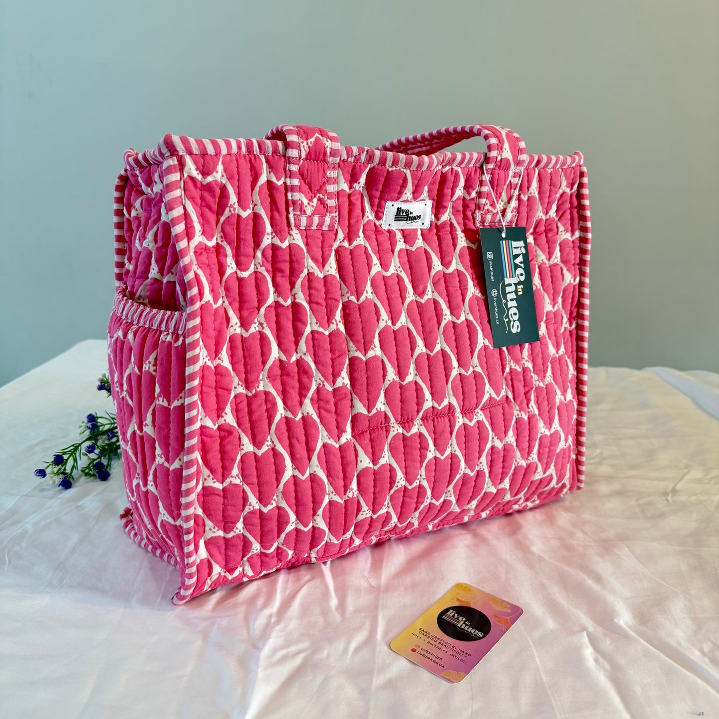 Cupid's Blush Mini Tote