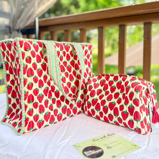Berry Pop Mini Tote