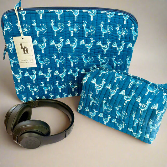 Indigo Birds Sleeve