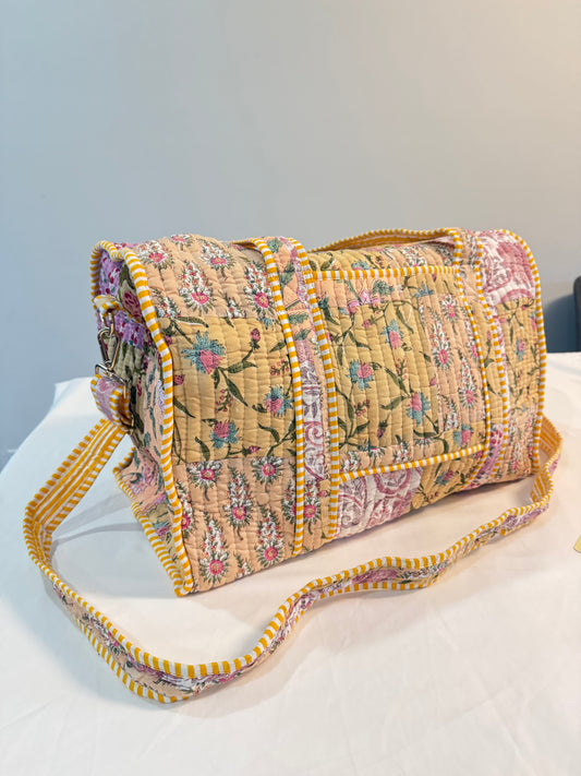 Marigold Meadow Duffle Bag