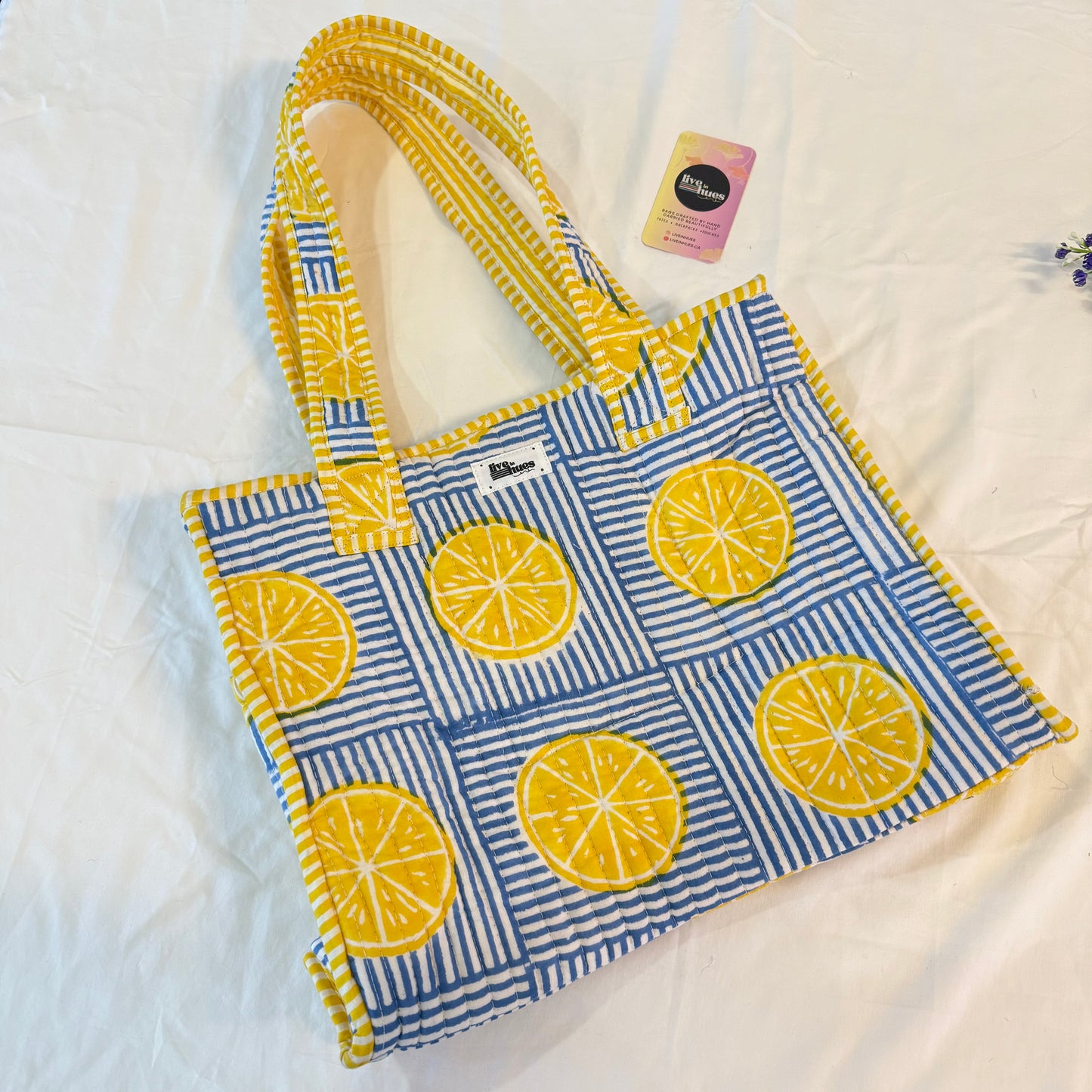 Lemon Zest Mini Tote