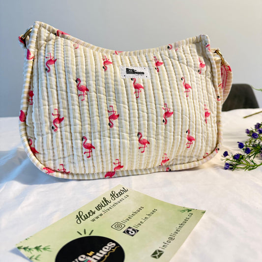 Flamingo Blush Cross Body