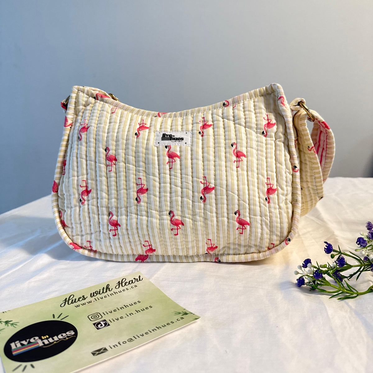 Flamingo Blush Cross Body